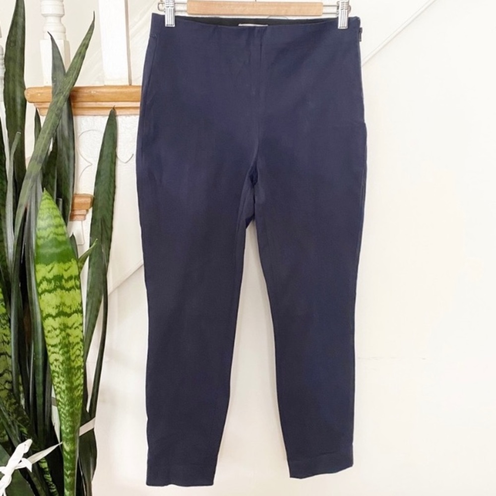 EVERLANE navy blue cropped pants sz 8